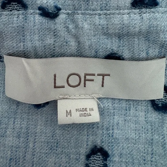 LOFT V-Neck Pocket Popover - Picture 10 of 10